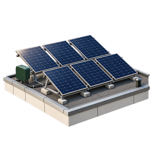 AI-genereret illustration af energy solar